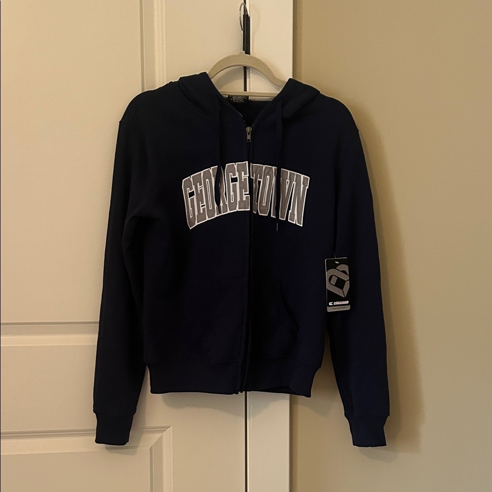 Colosseum Navy Georgetown Hoodie